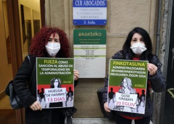 La Confederación Intersindical muestra su apoyo a las tres compañeras en huelga de hambre en lucha contra el abuso de temporalidad