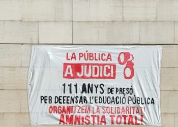 Nova pressió estudiantil; el 29 de maig, manifestació per l’absolució de La Pública a Judici