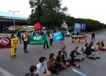 26 personas detenidas en Lisboa en una acción por la Justicia Climática