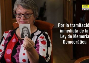 Acto Público para reclamar urgencia en el trámite de la Ley de Memoria Democrática