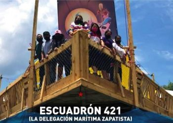 El EZLN camino a Europa. Una montaña navegando a contrapelo de la historia