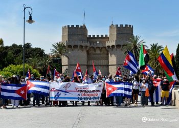 València alza su voz por Cuba y contra el bloqueo de EEUU en apoyo a la votación en la ONU del próximo 23 de junio