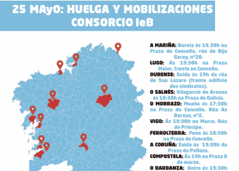 25 de mayo: Huelga y movilizaciones Consorcio IeB