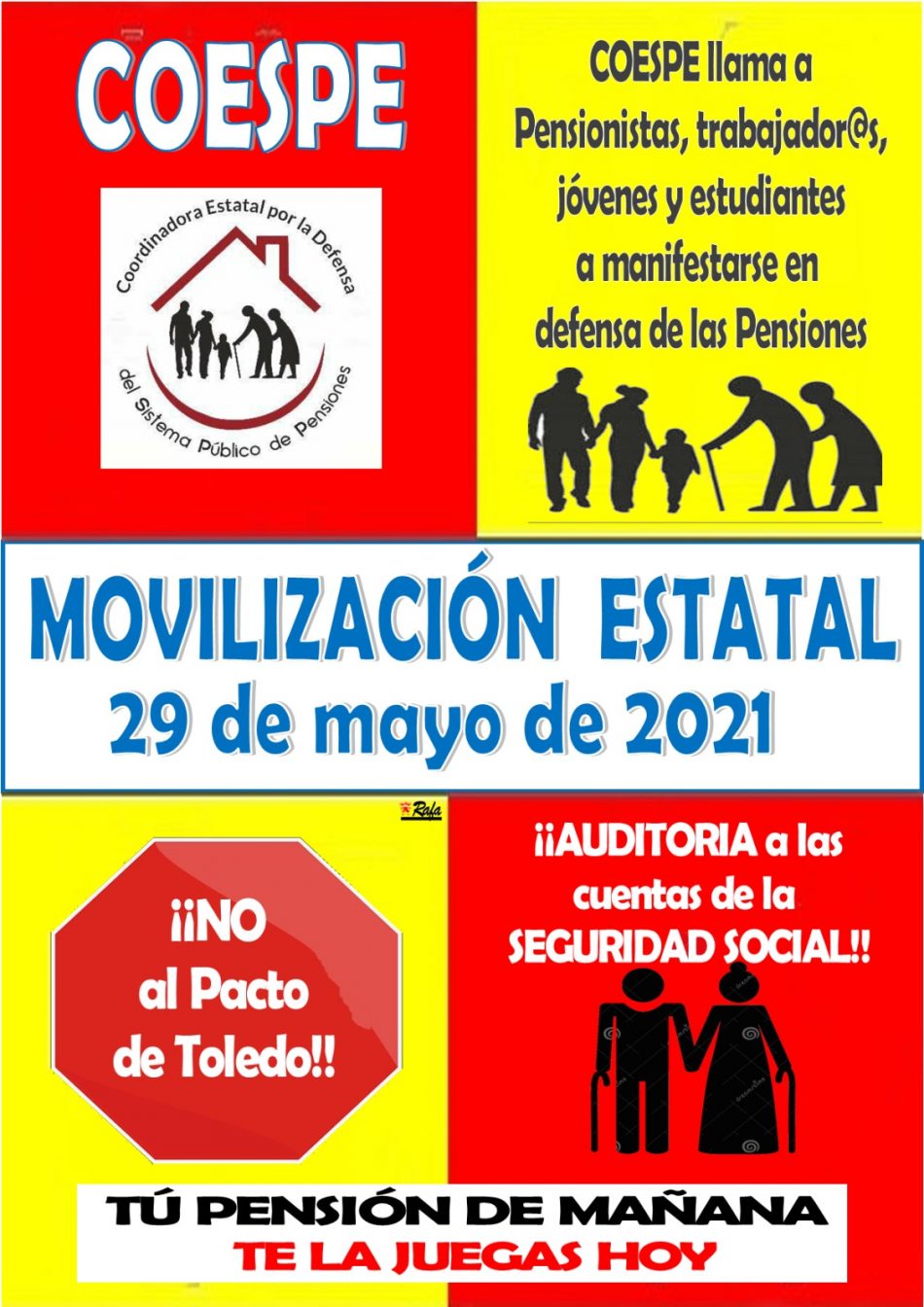 Ante la Movilización unitaria del 29 de mayo