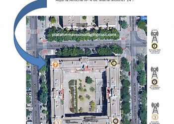 ¿La cuarta antena en María Moliner 14?