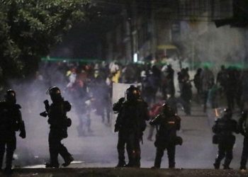 Bogotá registra otra noche de represión por parte de la Esmad