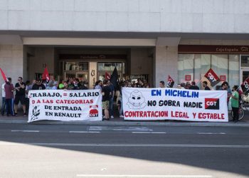 CGT FESIM presenta una campaña contra la deslocalización de empresas de la automoción con pequeñas plantillas