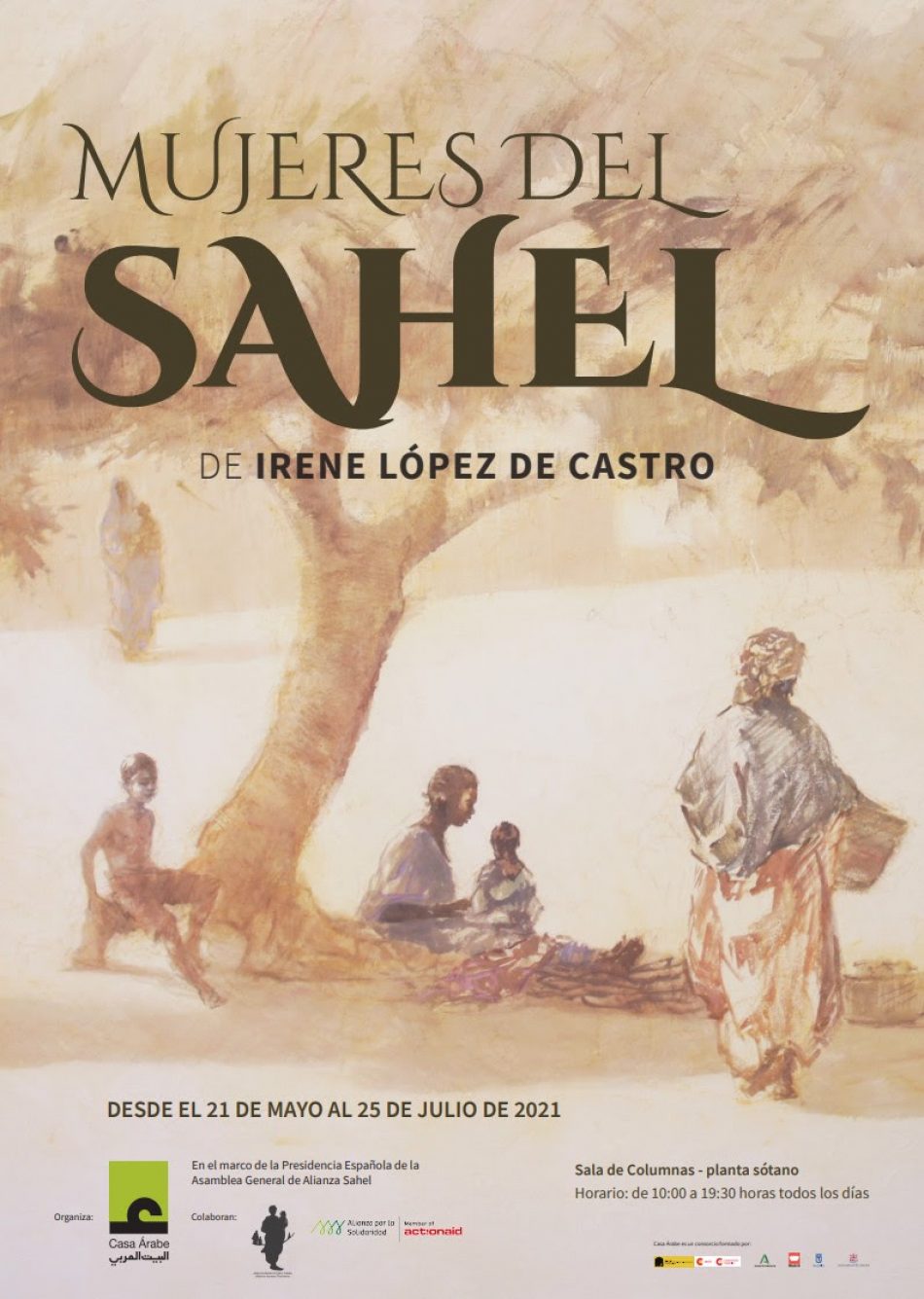 Una exposición en Casa Árabe, dedicada a las “Mujeres del Sahel”
