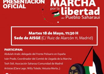 Arranca la Marcha por la Libertad del Pueblo Saharaui en Madrid