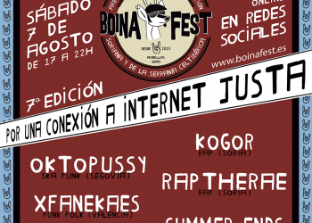 Oktopussy, XFanekaes, Kogor, Raptherae, Summer Ends y Fuera de servicio se unen al Boina Fest en su lucha contra la despoblación y por una conexión a Internet justa