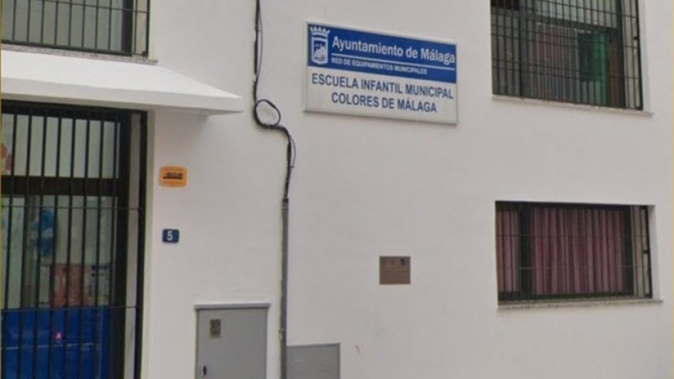 CGT Málaga denuncia el cierre de la escuela infantil Colores de Málaga