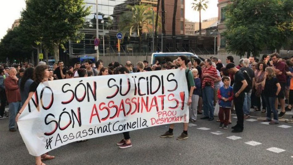 Un hombre se suicida antes de su desahucio en el barrio barcelonés de Sants