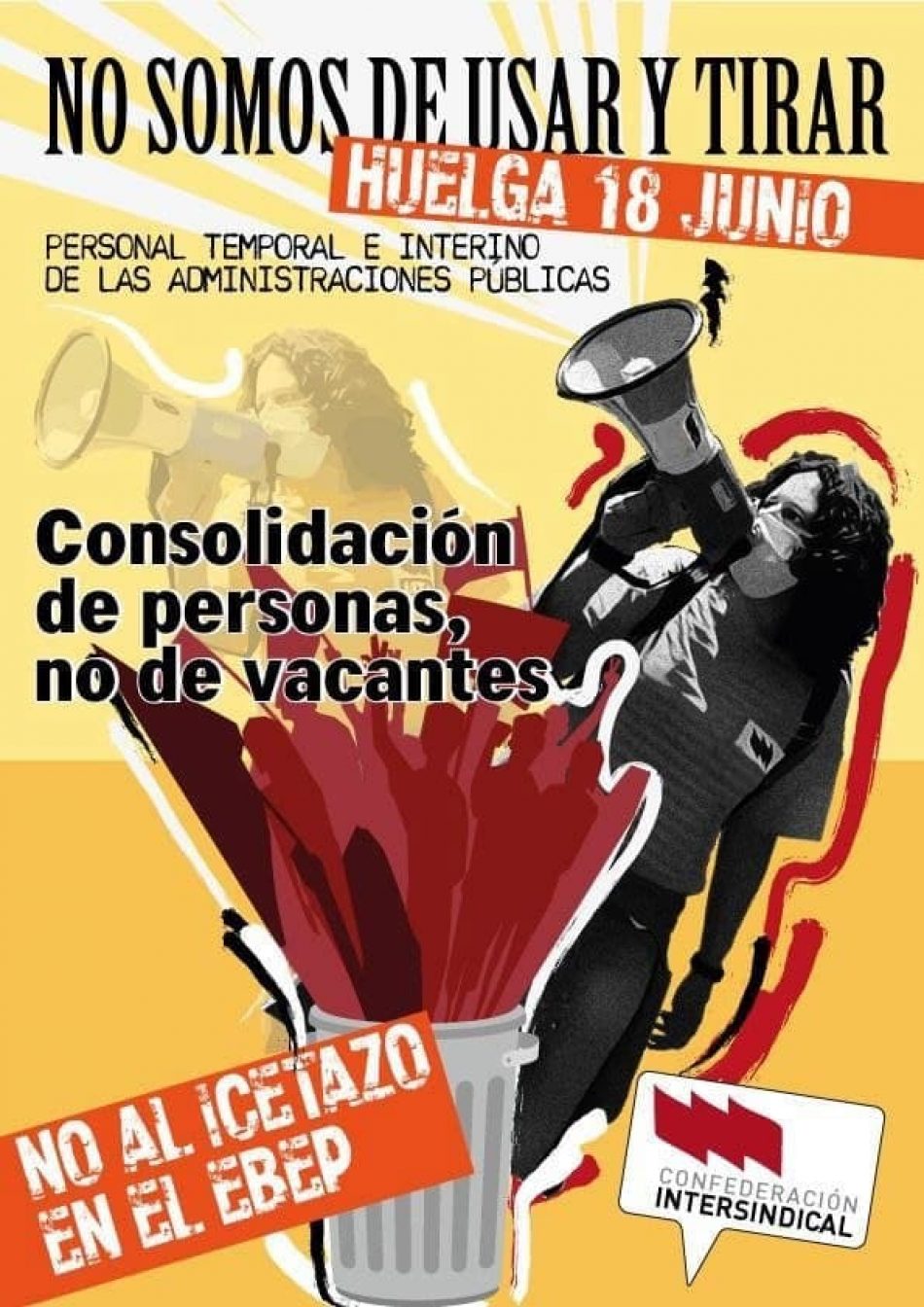 Intersindical Región Murciana convoca huelga en las administraciones públicas el 18 de junio
