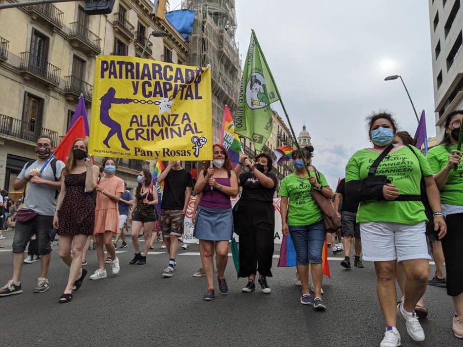 Cientos de personas recorren el centro de Barcelona para reivindicar la «liberación sexual y de género»