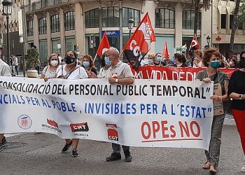 «Hemos superado con creces el reto del 18 de junio contra el abuso de la temporalidad en las administraciones públicas: ahora tenemos que seguir»