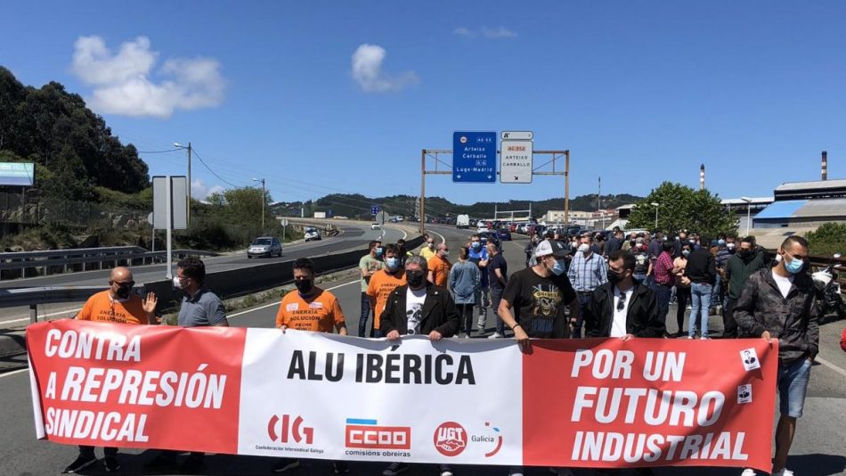 Os sindicatos esixen que se cumpra a sentenza da Audiencia Nacional sobre Alcoa