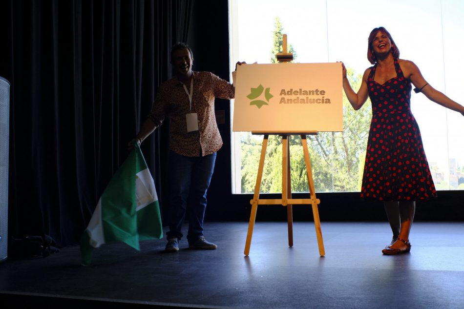 Adelante Andalucía se «refunda» con la presentación de un nuevo logo y elige a Teresa Rodríguez como portavoz con un 97% de los votos