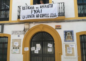 «¿Hasta cuándo tendremos amianto en los centros educativos?»