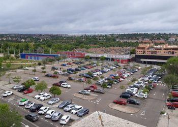 Rechazo en Aravaca (Madrid) a la construcción del macroaparcamiento municipal