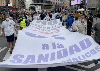 La 91ª Marea Blanca se desplaza a San Sebastián de los Reyes ante la “dramática situación de la sanidad pública” en la zona norte