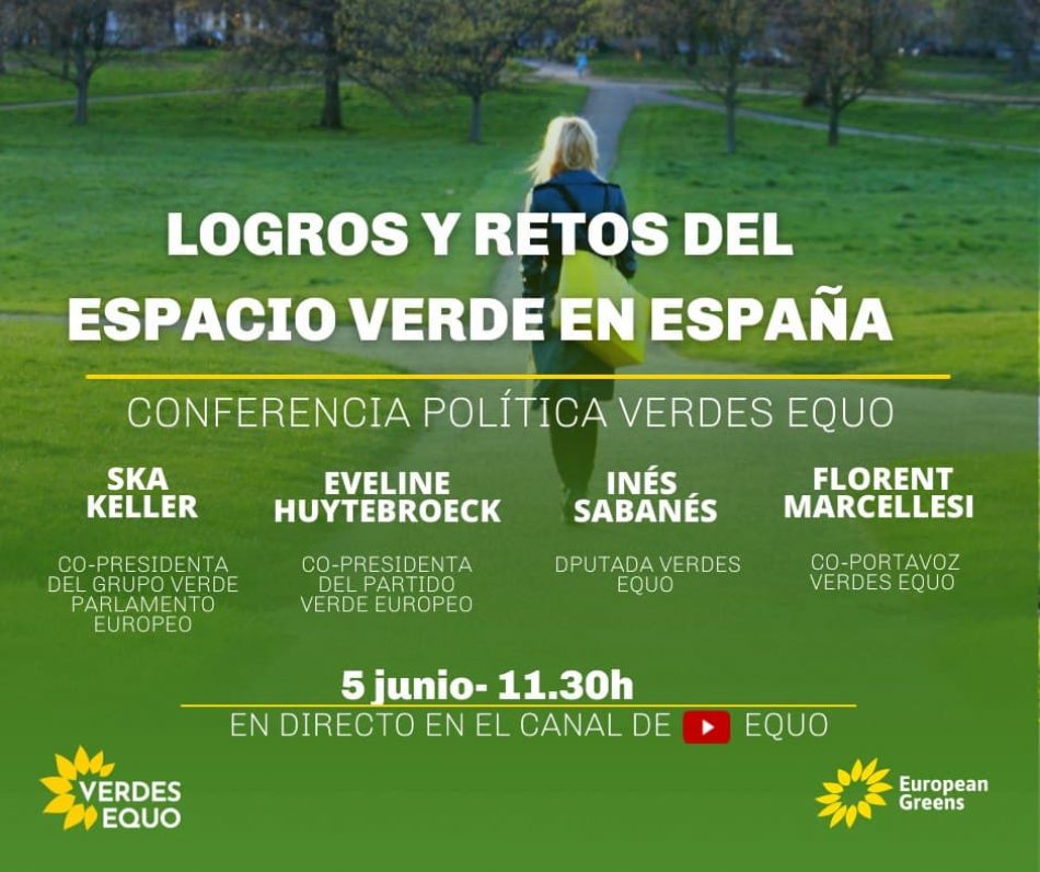 Verdes Equo cumple 10 años y celebra una conferencia política para crear un gran espacio verde en España