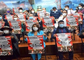 Convocan movilizaciones en Perú en respaldo de Pedro Castillo