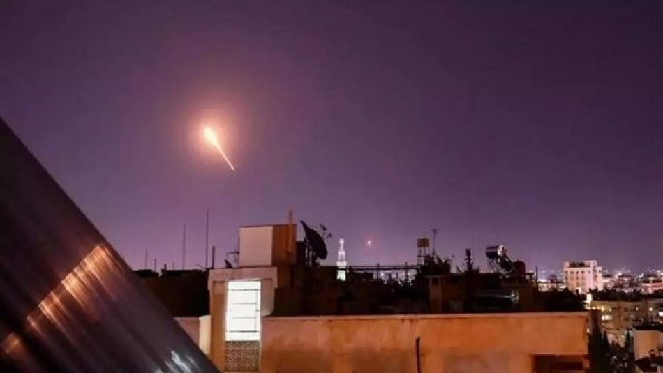 Defensa siria repele ataque aéreo israelí en Damasco