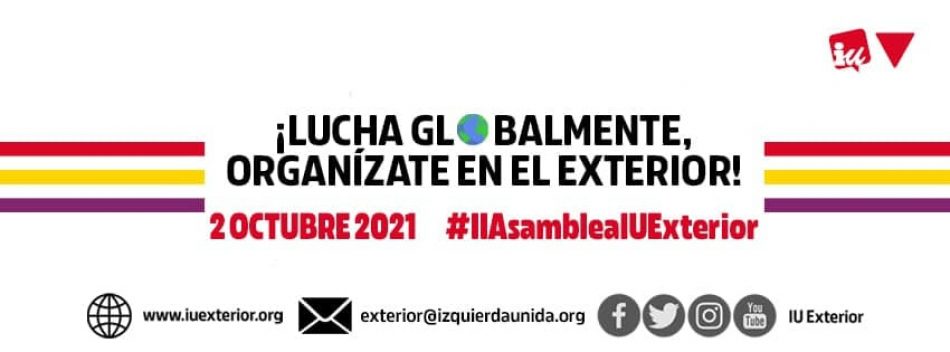 IU Exterior arranca el proceso de debate hacia la II Asamblea de Federación