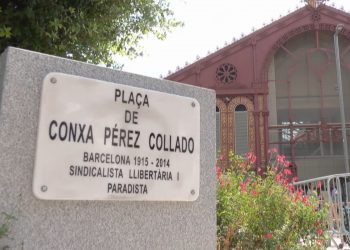 La histórica sindicalista Concha Pérez ya cuenta con una calle en el Eixample