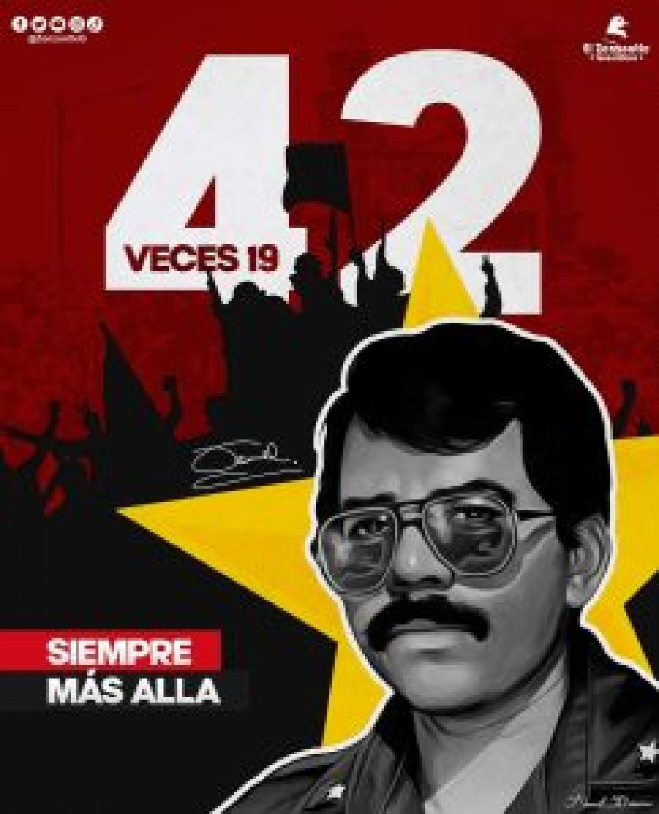 Saludo al 42º aniversario de la Revolución Popular Sandinista