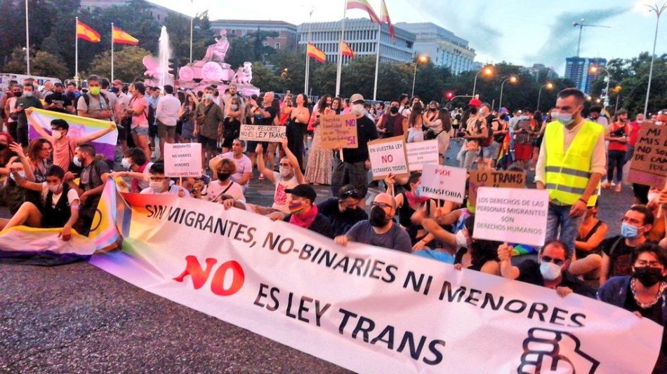 El orgullo regresa a las calles de Madrid con restricciones pero con un fuerte componente de reivindicación de los derechos trans