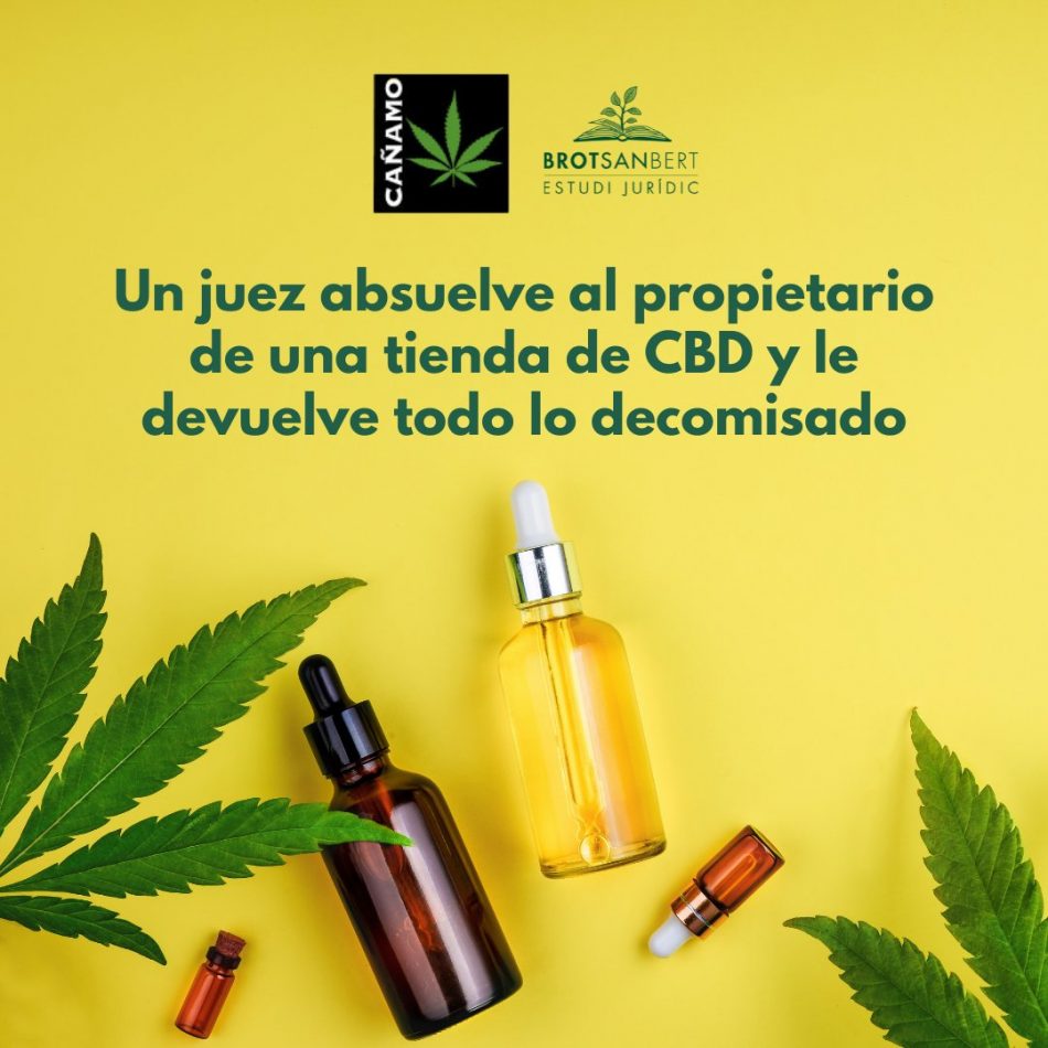 Absolución de growshop acusado por cogollos de cáñamo altos en CBD