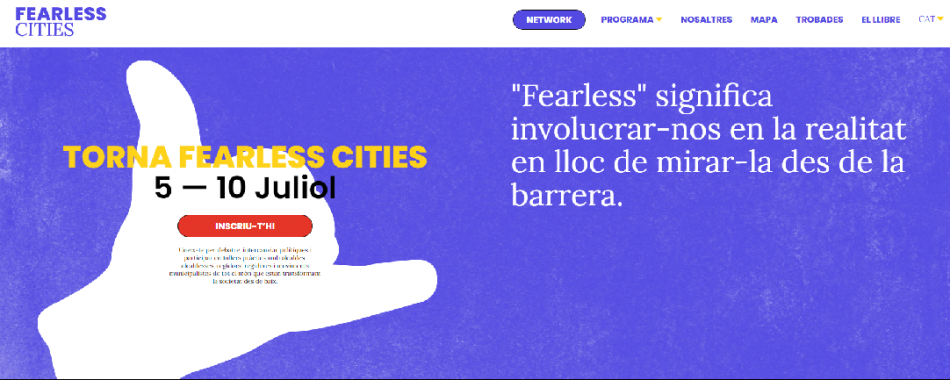 Ada Colau, Irací Hassler i Manuela D’Ávila tanquen Fearless Cities