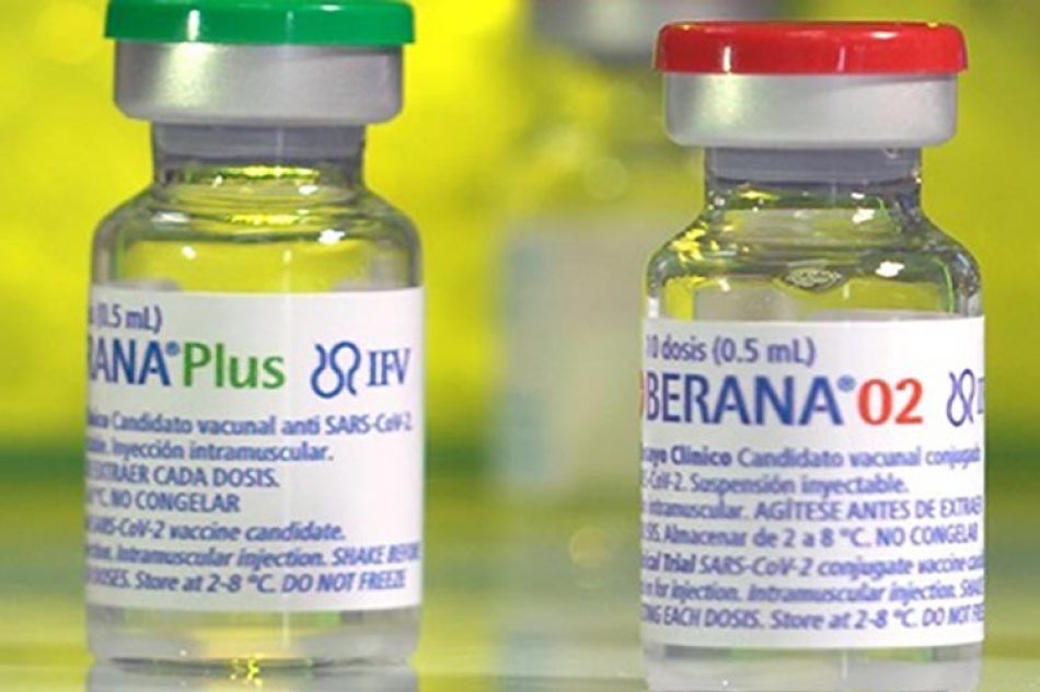 Soberana 02 más Soberana Plus de Cuba con eficacia ante la infección