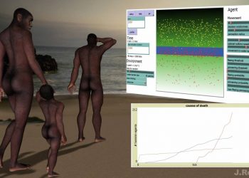 Un modelo computacional simula cómo cruzaban el mar los homínidos del Pleistoceno