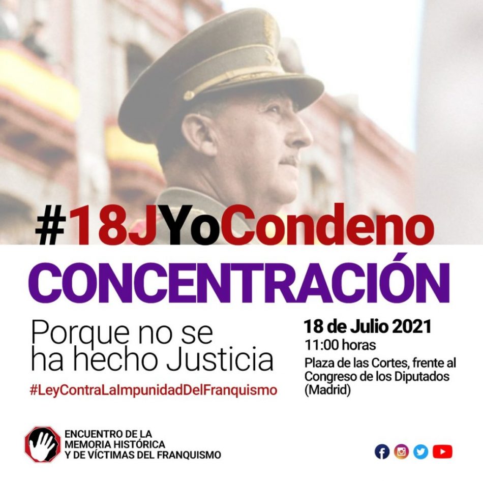 Concentración #18JYoCondeno