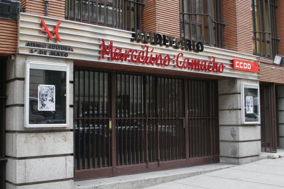 IU Madrid celebra la fase final de su I Asamblea Regional en el auditorio Marcelino Camacho los días 10 y 11 de julio