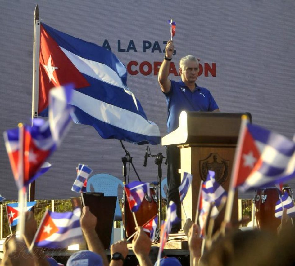 Díaz-Canel: «¡Vamos a ponerle corazón a la obra común!»