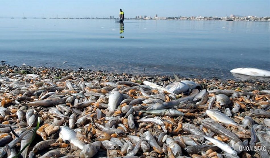 Convocan una manifestación por el Mar Menor en Murcia