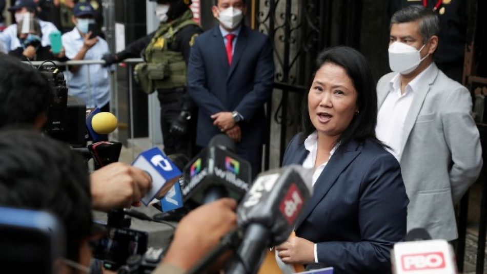 Keiko Fujimori finalmente reconoce a Pedro Castillo como presidente