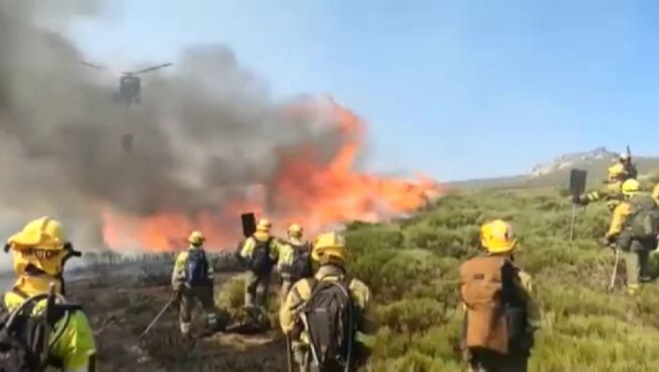 IUCyL muestra su preocupación por los incendios forestales en Ávila y reclama una vez más un operativo anual de prevención y extinción de incendios público