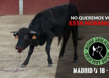 #MisiónAbolición: PACMA convoca una manifestación antitaurina el 18 de septiembre en Madrid