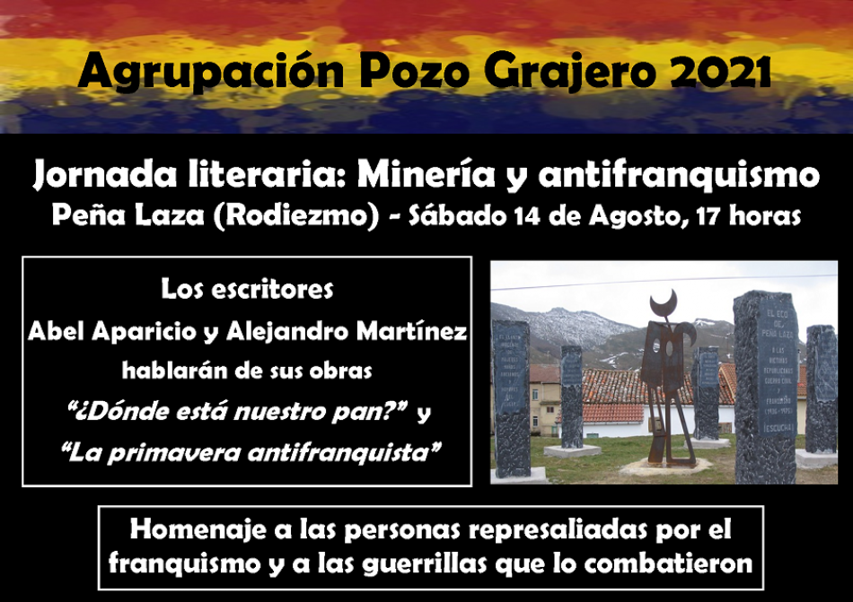 Jornada literaria Antifranquismo y Minería en Rodiezmo