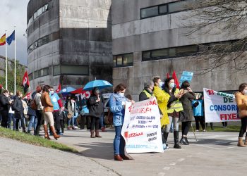 Huelga en el Consorcio Galego