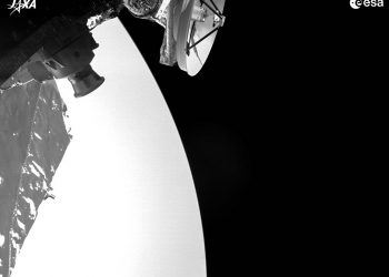 Primera imagen del sobrevuelo doble en Venus