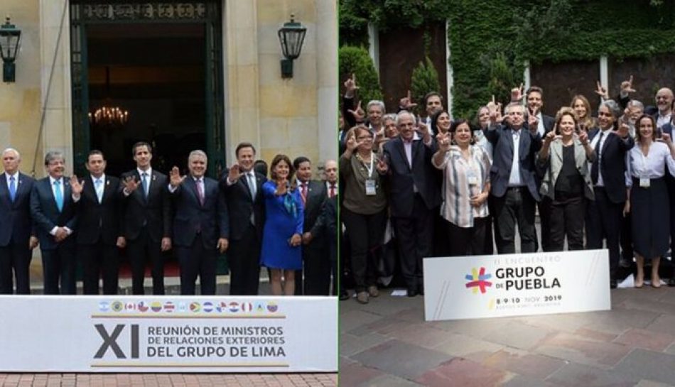 ¿Por qué el Grupo de Lima fue de más a menos y el Grupo de Puebla de menos a más?