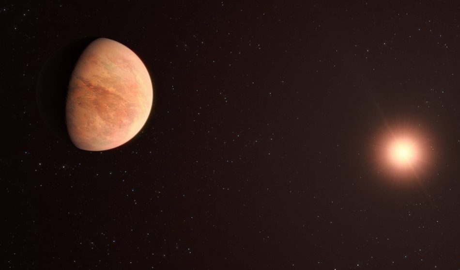 Un exoplaneta rocoso con la mitad de la masa de Venus