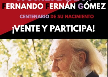 Conmemoración del centenario de Fernando Fernán Gómez con la publicación de su novela “La puerta del sol” y un homenaje en el verano cultural de Conil de la Frontera (Cádiz)