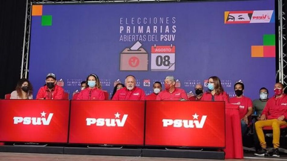 PSUV anuncia primeros resultados de elecciones primarias