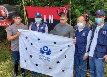El ELN libera a dos militares secuestrados en Colombia